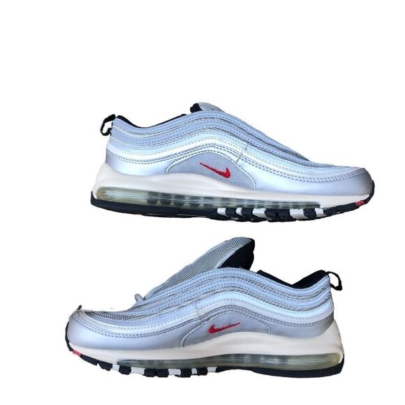 Deadstock Vintage 2002 Nike Air Max 97 Silver Bullet Size 7 - Picture 14 of 16